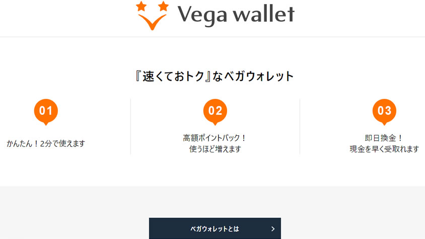 Vega Wallet（ベガウォレット）の登録・入出金方法について