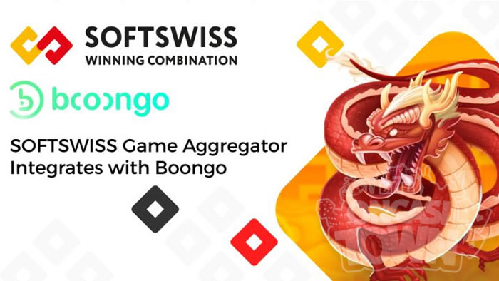 SOFTSWISSのゲームアグリゲーターがBooongoと統合