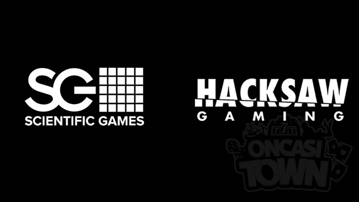 Hacksaw Gaming社とScientific Games社が契約を結んだことを発表