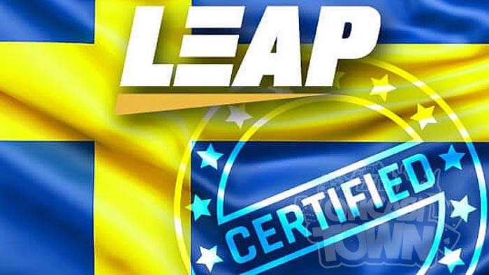 Leap Gamingがスウェーデンのライセンスを取得