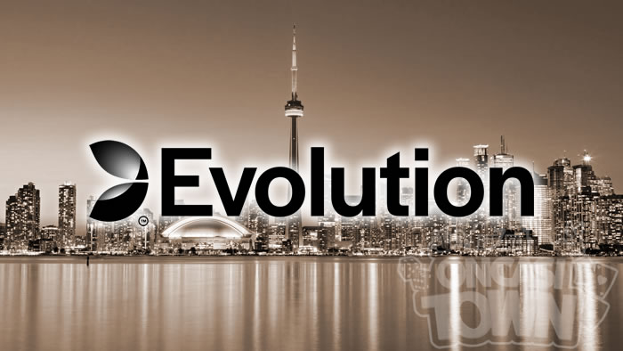 Evolution Gaming社はオンタリオ州のオンラインゲーム市場の初日に稼働