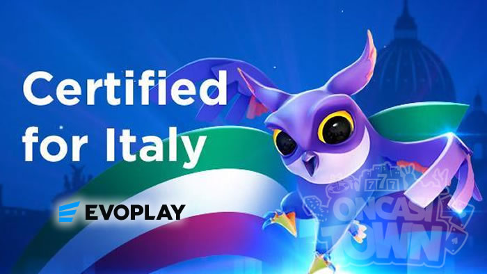 Evoplay社がイタリアのライセンスを取得