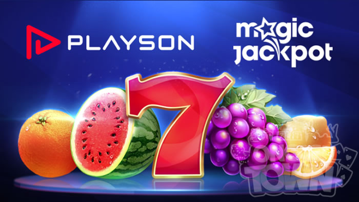 Playson社がMagic Jackpotとコンテンツ統合契約を締結