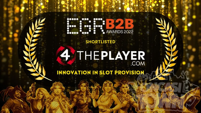4ThePlayerが「EGR Innovation in Slot Provision Award」の最終選考に残る