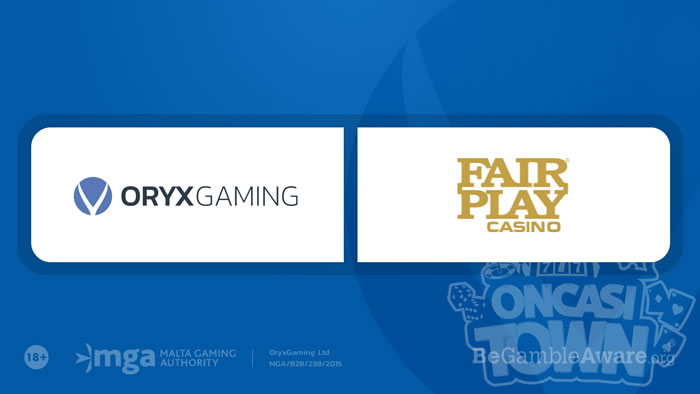 ブラッグのORYX Gaming社とFair Playとの提携でオランダの足跡を拡大