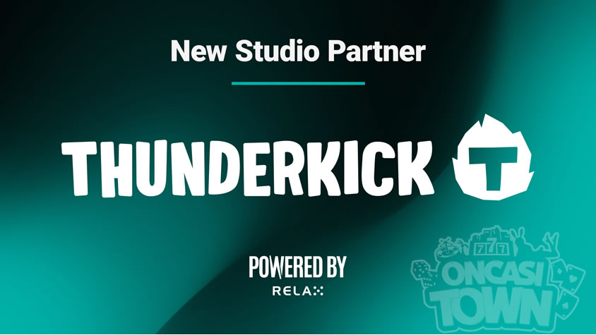 Relax Gamingから最新のPowered ByスタジオパートナーとしてThunderkickを発表