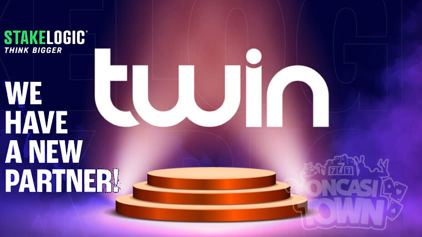 Twin CasinoとSTAKELOGICがコンテンツ契約を締結