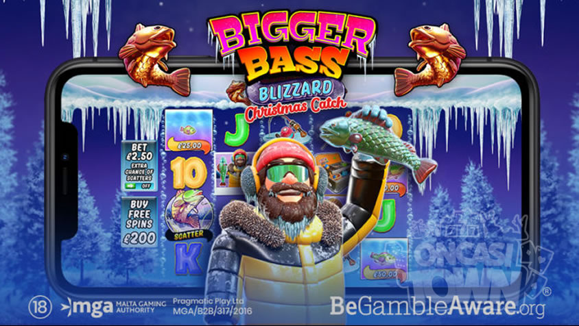 Bigger Bass Blizzard Christmas Catch（ビガー・バス・ブリザード・クリスマス・キャッチ）