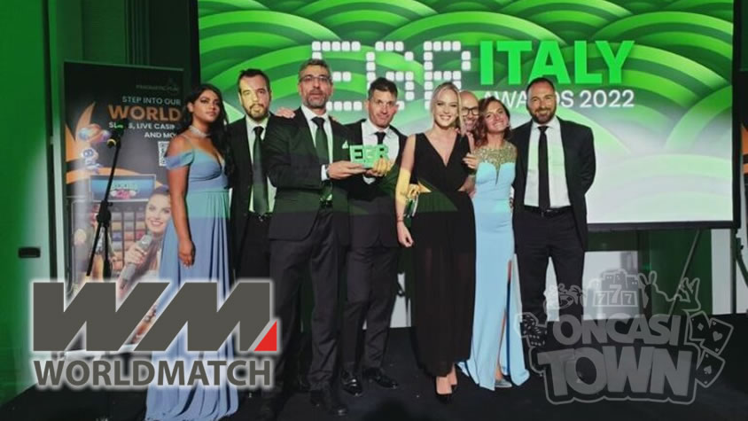 World MatchがEGRイタリア賞2022でベストモバイルサプライヤーを受賞