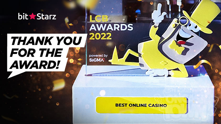 BitStarzがLCB Awards 2022で最優秀賞を受賞