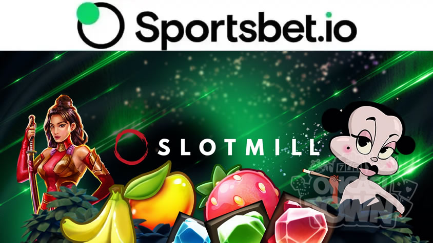 スポーツベットアイオー：Slotmillのスロットが仲間入り