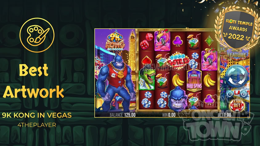 4 THE PLAYERの「9k Kong in Vegas」が”ベスト アートワーク”賞を獲得