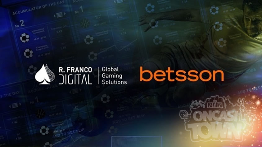 R. Franco DigitalがBetsson Groupと新たなコンテンツ契約で提携