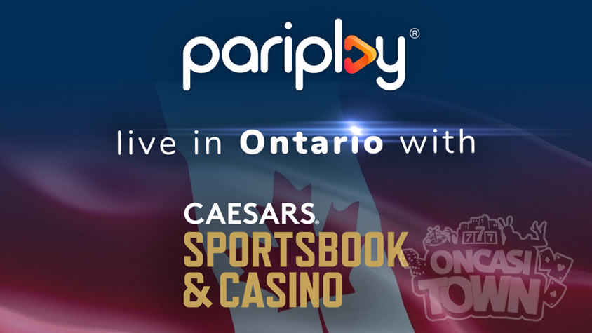 PariplayがCaesars Sportsbook & Casinoと提携
