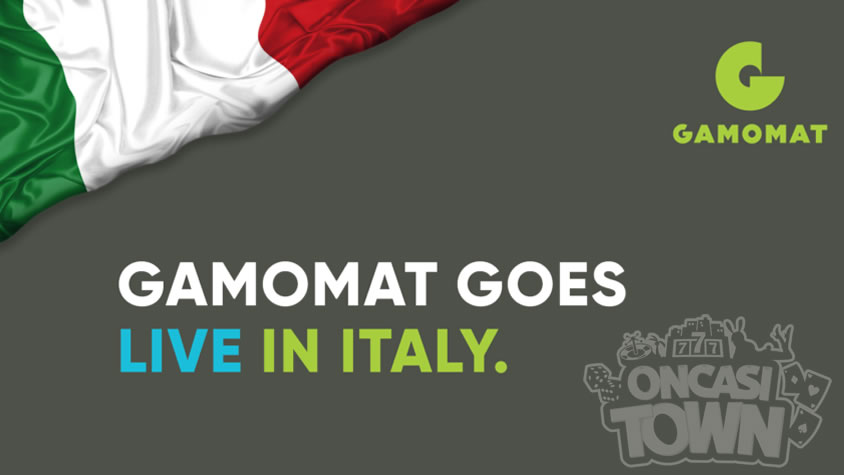 GAMOMATがBragg Gaming Groupとの提携でイタリアに進出