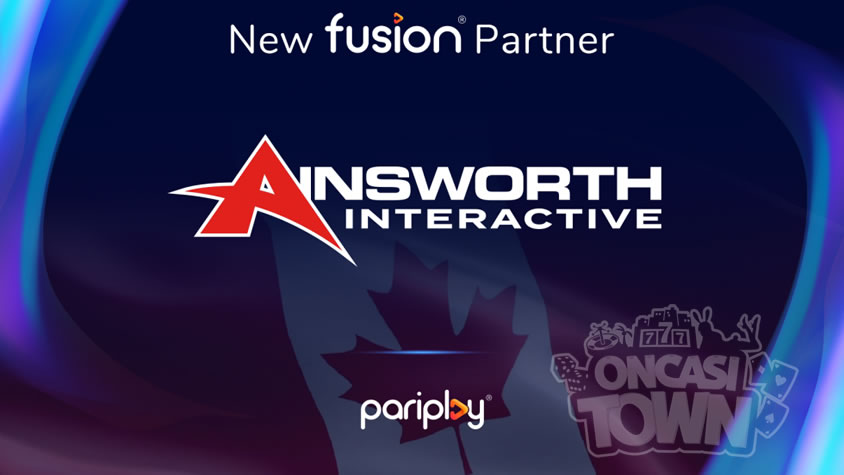 PariplayとAinsworthがカナダのコンテンツ配信で提携