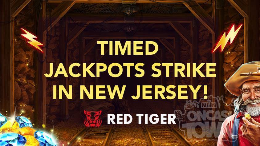 Red Tigerがニュージャージー州で独自の時間制ジャックポットゲームを開始