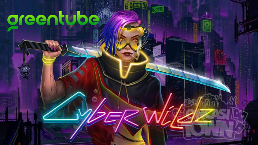 Greentubeから近未来的なスロット「Cyber Wildz」をリリース