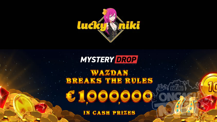 ラッキーニッキー：賞金総額€1,000,000💰【Mystery Cash Drops breaks the rule】獲得🍬