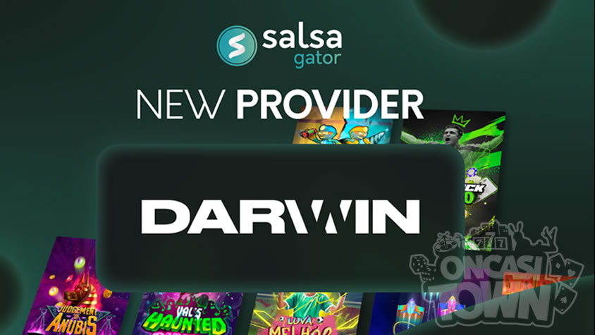 Salsa TechnologyがDarwin Gamingのコンテンツでプラットフォームの提供を拡大!