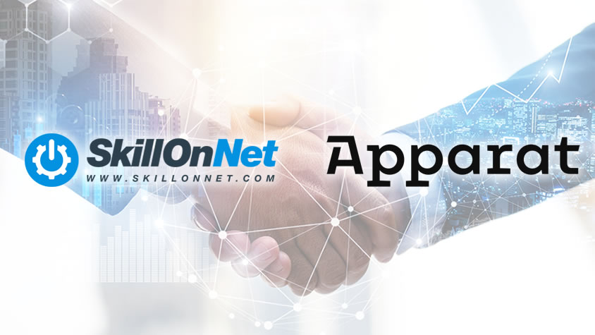 SkillOnNetがApparatと提携を発表