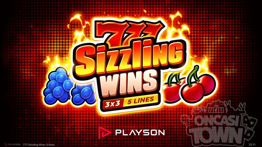 777 Sizzling Wins 5 lines（777・シズリング・ウィンズ・5・ライン）