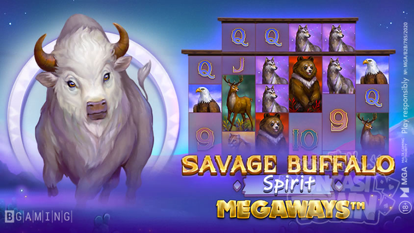 Savage Buffalo Spirit Megaways（サベージ・バッファロー・スピリット・メガウェイズ）