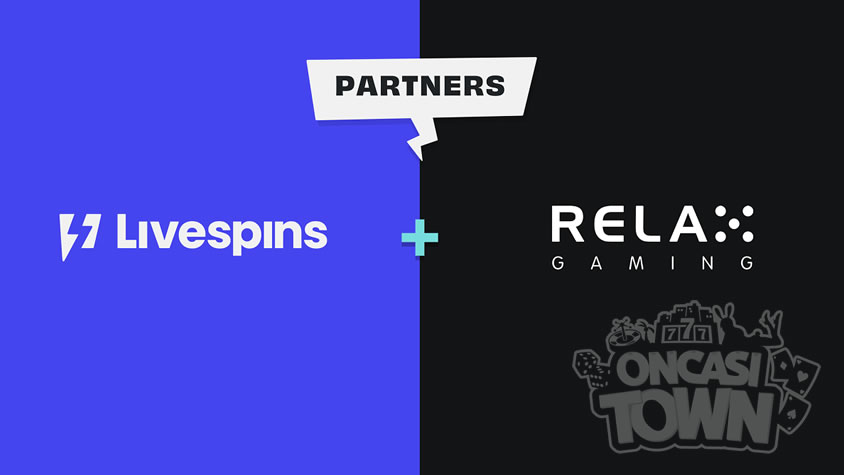 LivespinsがRelax Gamingと販売契約を締結