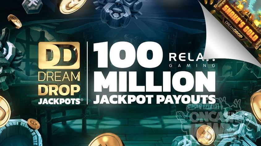 Relax Gamingのドリーム・ドロップ・ネットワーク1億人達成を祝う