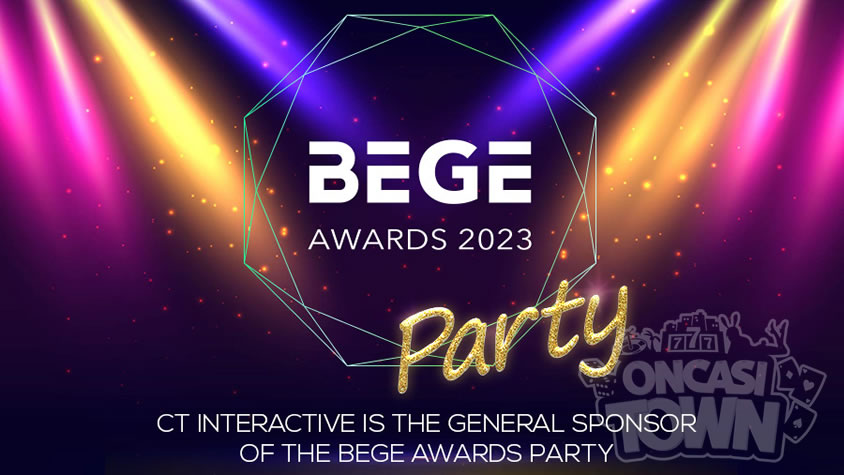 CT Interactiveは【BEGE Awards party】の総合スポンサーとなる
