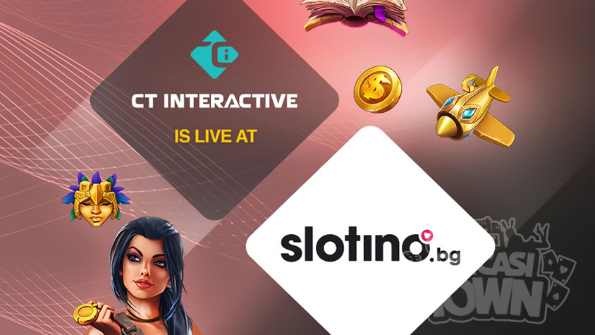 CT InteractiveのユニークなコンテンツがSlotinoで稼動開始