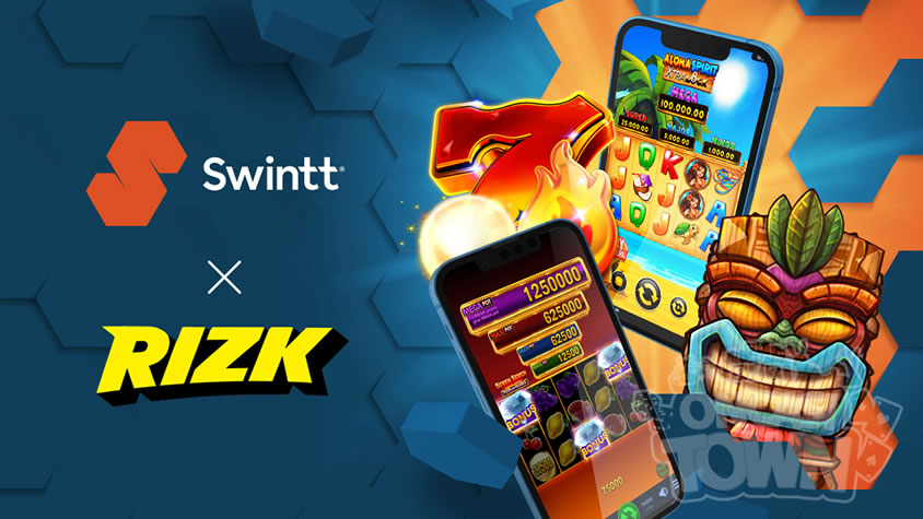 SwinttがRizk Casinoとの提携を発表