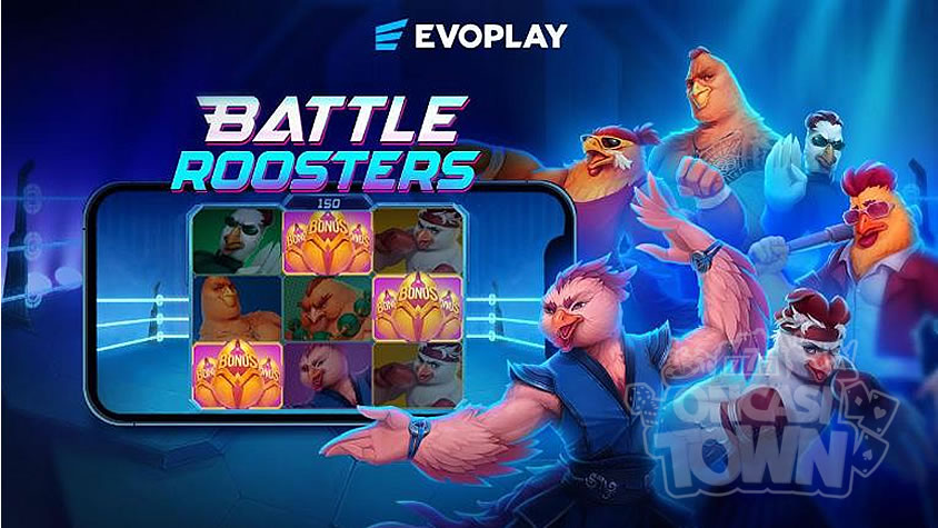 Evoplayが「バトル・ルースターズ」を発表