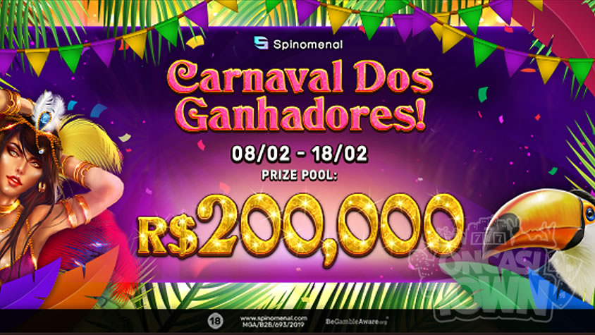 Spinomenalからブラジルの祭りを祝う「カルナバル・ドス・ガンハドーレ」を発売