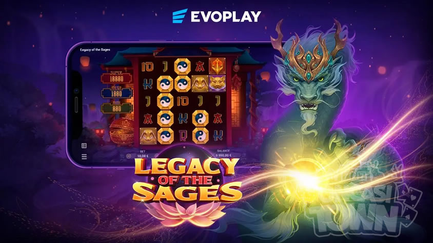 Evoplayが機能満載の「Legacy of the Sages」を発表