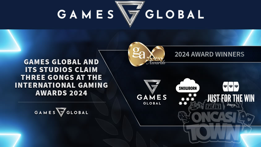 Games Globalと関連スタジオがインターナショナル・ゲーミング・アワード2024で3つの賞を受賞