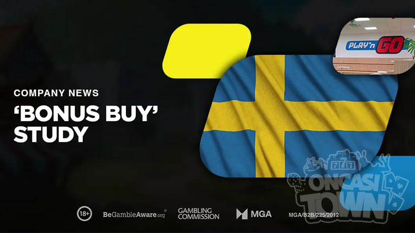 Play’n GOがスウェーデンの独占調査でスロットプレイヤーの55%が「ボーナス購入」ゲームを禁止すべきと考えている