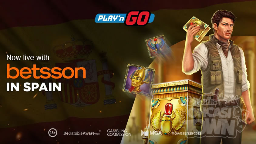 Play’n GOがBetssonとの新たなスペインでのパートナーシップを発表