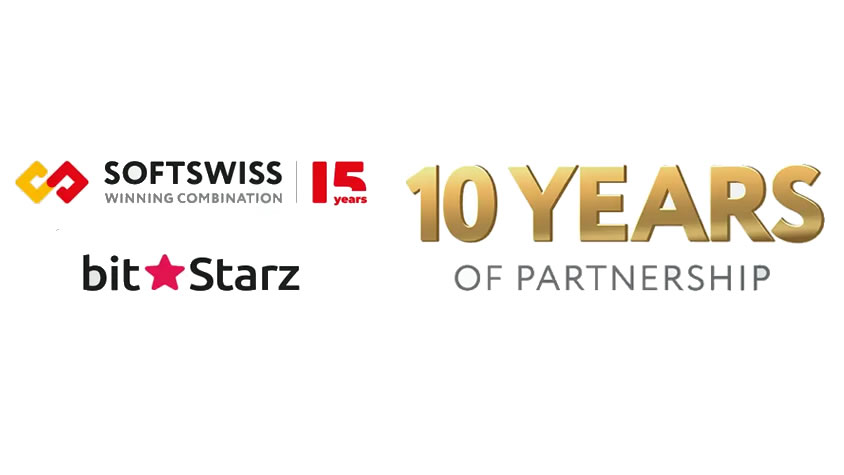 SOFTSWISSとBitStarz、パートナーシップ10周年を祝う