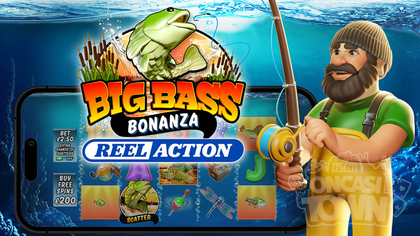 Big Bass Bonanza Reel Action（ビッグ・バス・ボナンザ・リール・アクション）