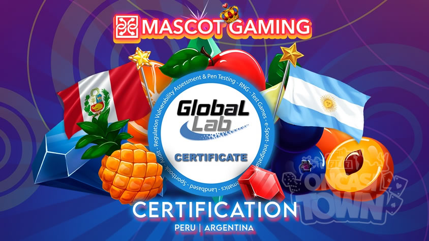 Mascot Gamingがペルーとアルゼンチンで新しい認定を取得