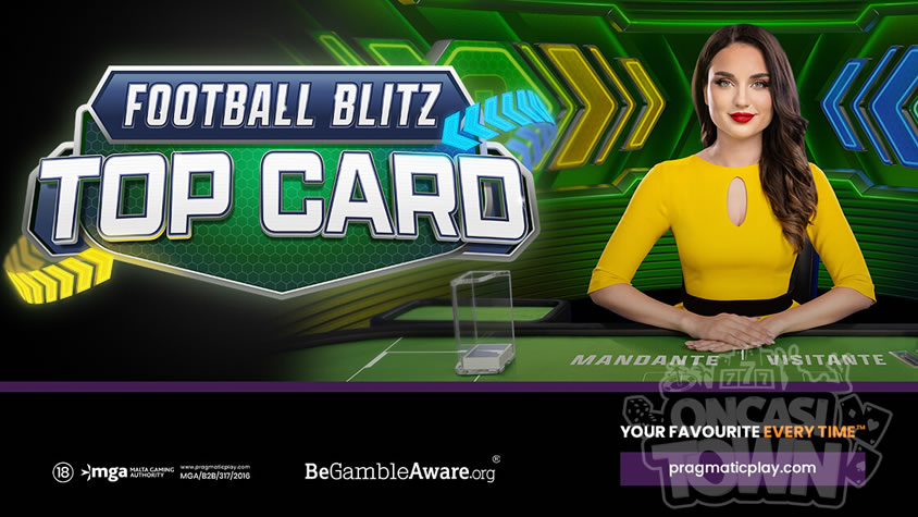 Pragmatic PlayがFootball Blitz Top Cardでライブカジノにスポーツ・ベッティングを導入