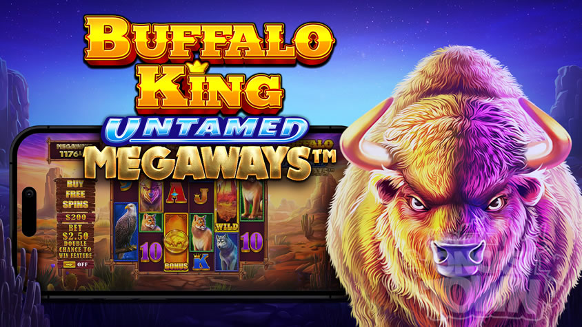Buffalo King Untamed Megaways（バッファロー・キング・アンテイムド・メガウェイズ）