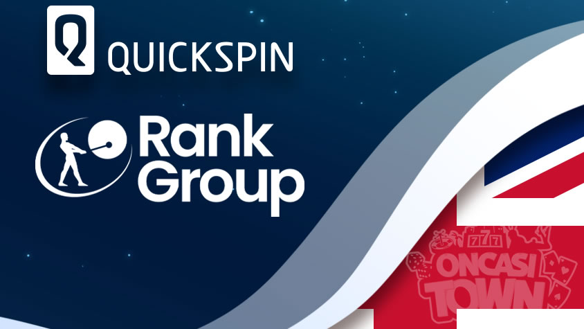 QuickspinとRankが英国iGaming 市場でエキサイティングなパートナーシップを結ぶ