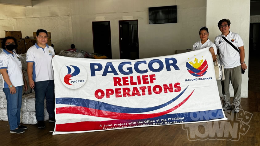 PAGCORは洪水にも負けず被災地を支援