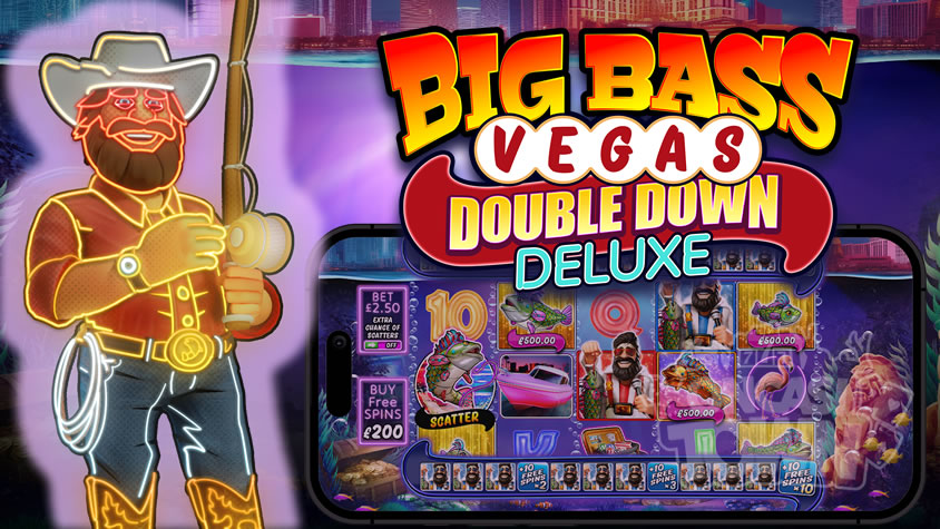 Big Bass Vegas Double Down Deluxe（ビッグ・バス・ベガス・ダブル・ダウン・デラックス）